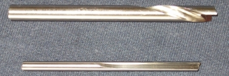 Single Flute Drill / Straight Flute Spiral Flute